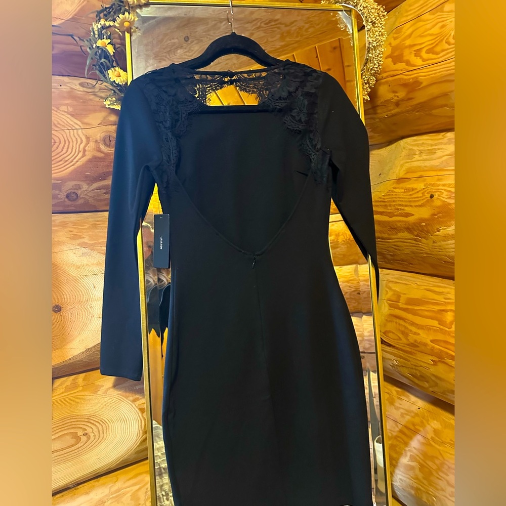 Lulus LBD with open back